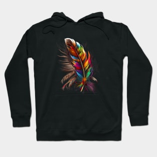 Feather Southwest Native American Indian Tribals Art Hoodie